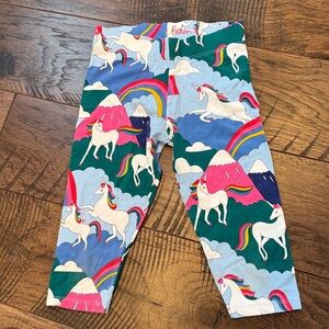 Boden unicorn rainbow shorts